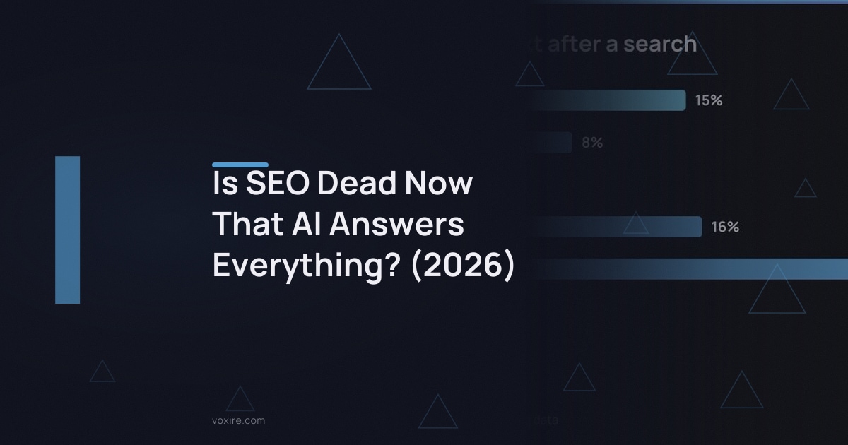 Is SEO Dead Now That AI Answers Everything? (2026)