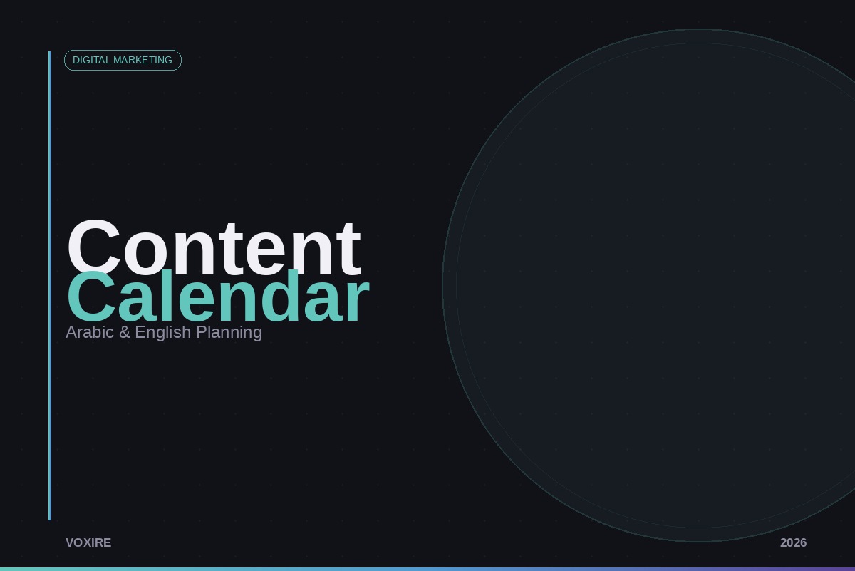 How to Build a Social Media Content Calendar for Lebanese and MENA Businesses